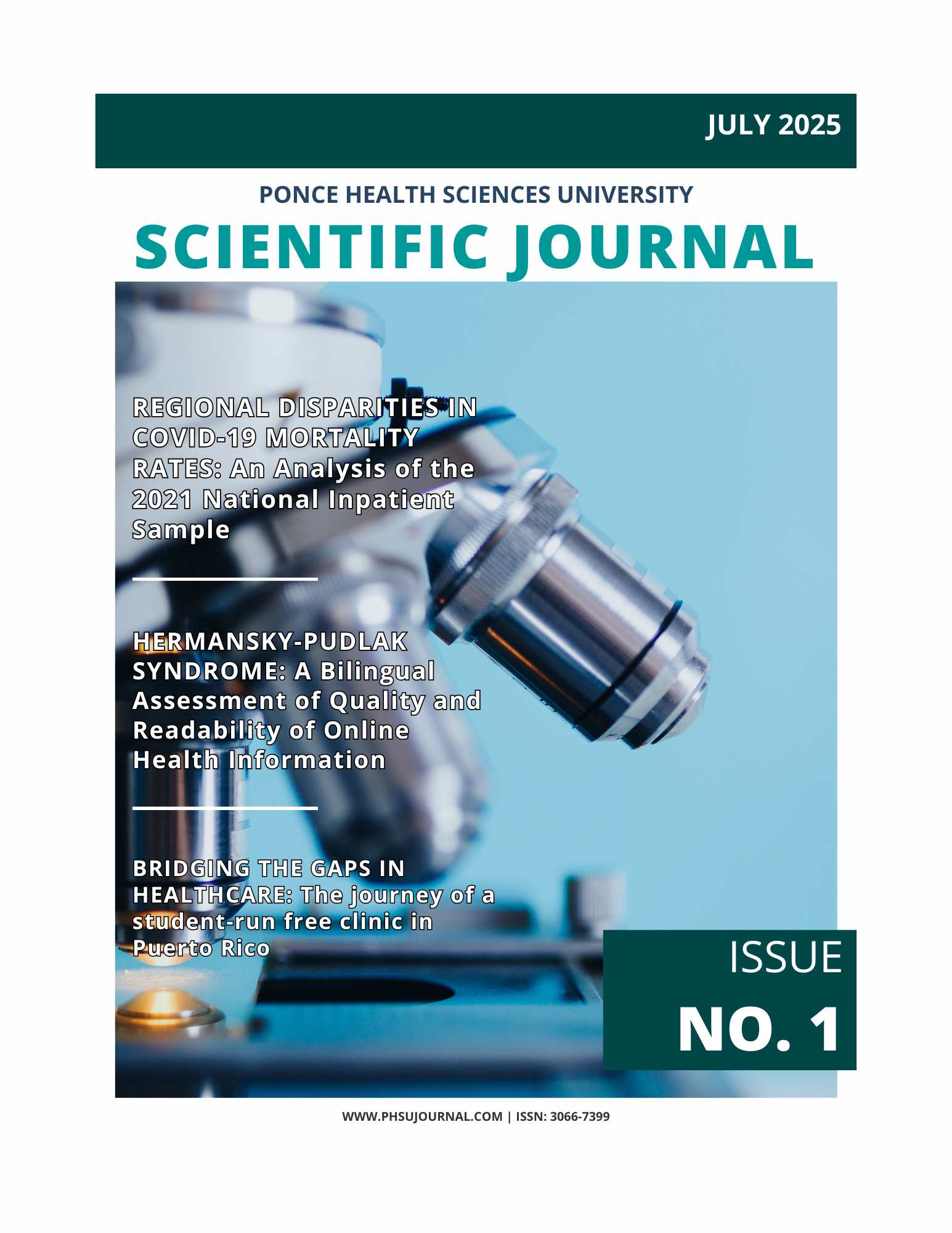 The cover image for our first issue, listing a few different types of published mansucripts.